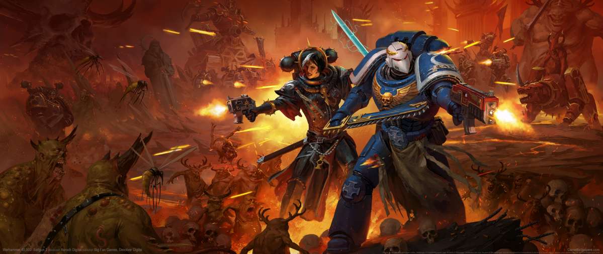 Warhammer 40,000: Boltgun 2 ultrawide wallpaper or background 01