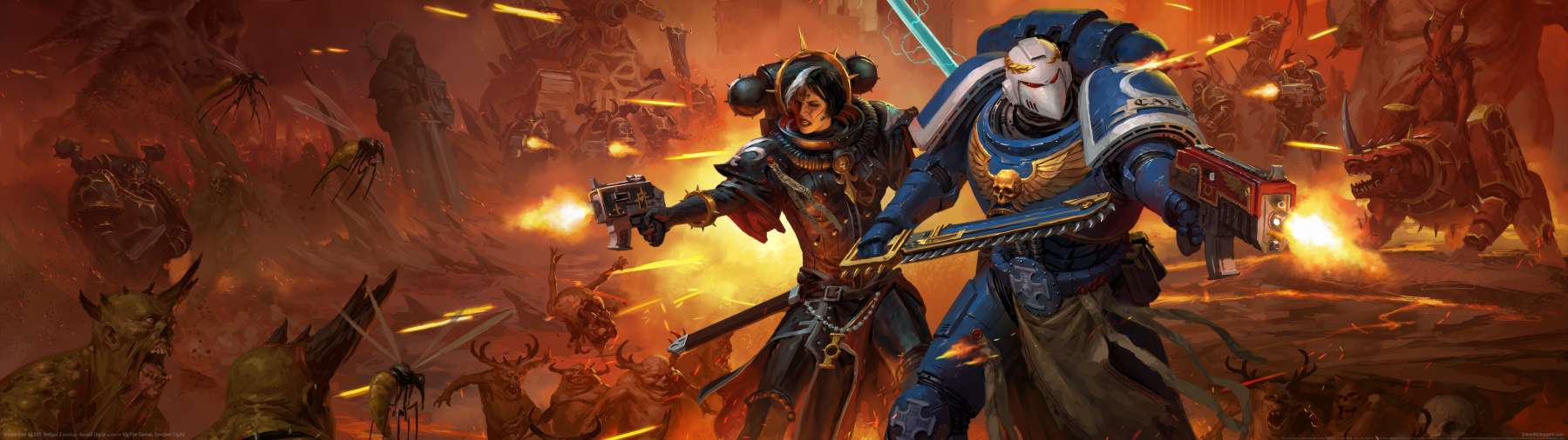 Warhammer 40,000: Boltgun 2 superwide wallpaper or background 01