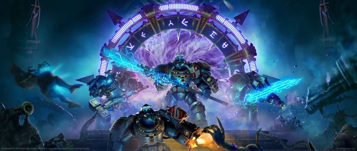 Warhammer 40,000: Chaos Gate - Daemonhunters ultrawide wallpaper or background 01