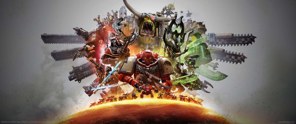 Warhammer 40,000: Dawn of War 4 ultrawide wallpaper or background 01