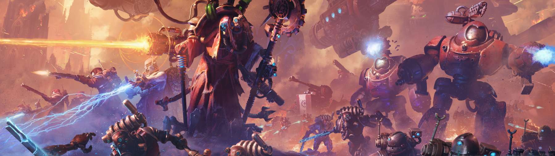 Warhammer 40,000: Dawn of War 4 superwide wallpaper or background 03