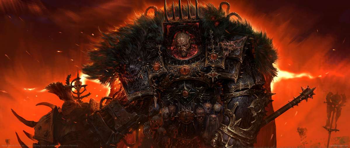 Warhammer 40,000 fan art ultrawide wallpaper or background 02