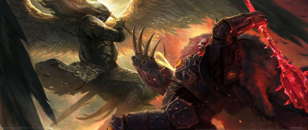 Warhammer 40,000 fan art ultrawide wallpaper or background 03