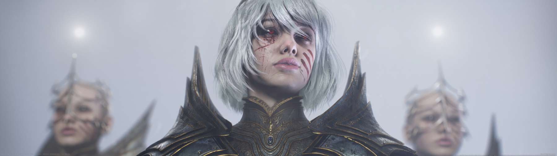 Warhammer 40,000 fan art superwide wallpaper or background 14