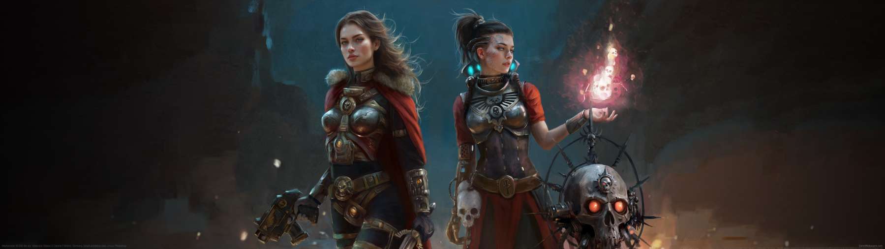 Warhammer 40,000 fan art superwide wallpaper or background 15