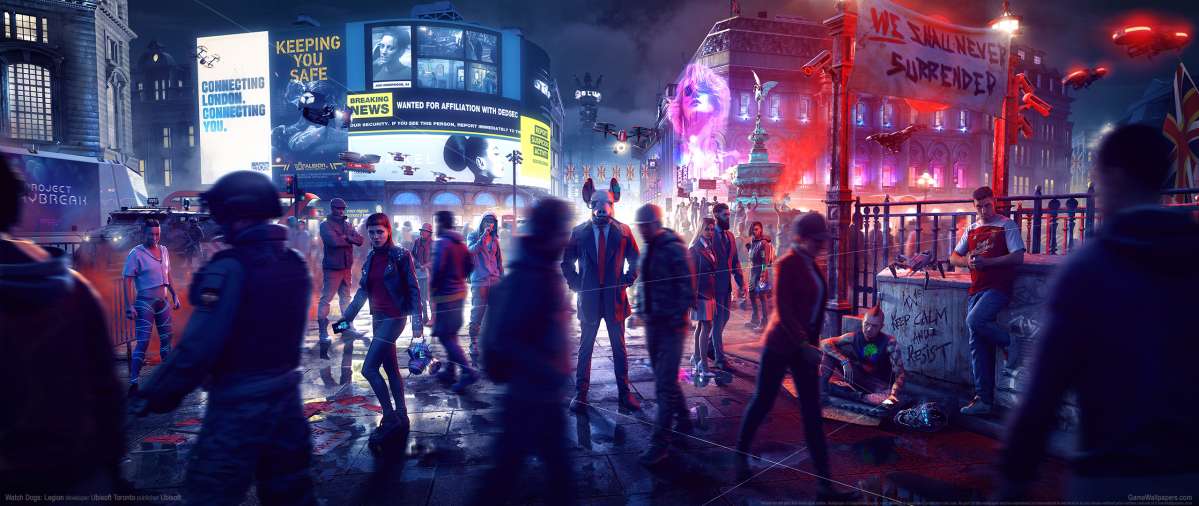 Watch Dogs: Legion ultrawide wallpaper or background 01