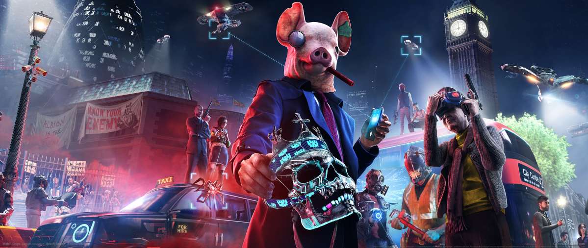 Watch Dogs Legion Ultrawide 21 9 Wallpapers Or Desktop Backgrounds