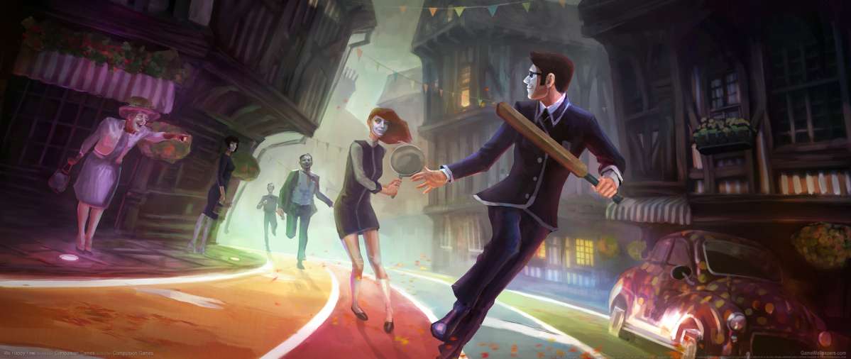 We Happy Few ultrawide wallpaper or background 02