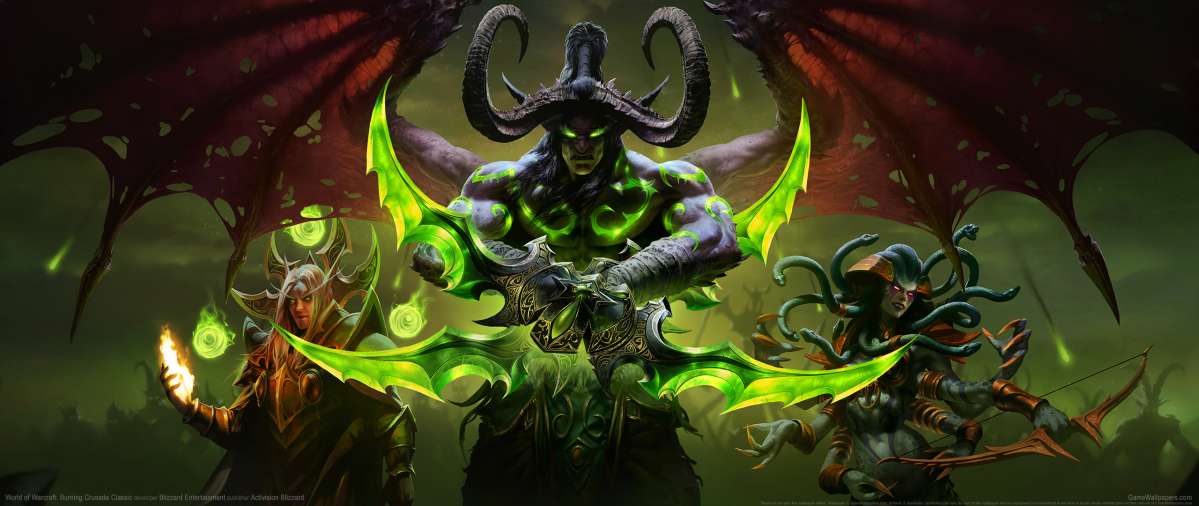World of Warcraft: Burning Crusade Classic ultrawide wallpaper or background 01
