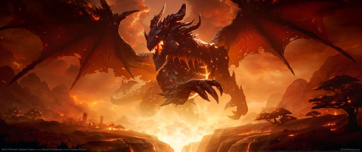World of Warcraft: Cataclysm Classic ultrawide wallpaper or background 01