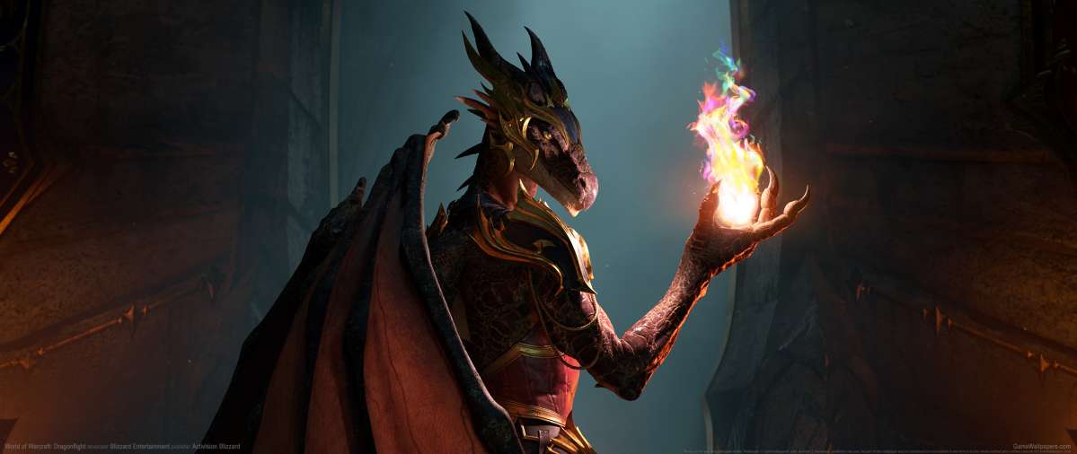 World of Warcraft: Dragonflight ultrawide wallpaper or background 02