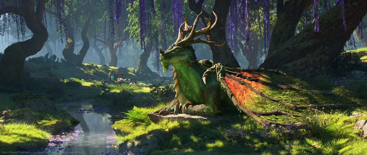 World of Warcraft: Dragonflight ultrawide wallpaper or background 03