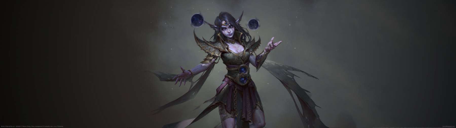 World of Warcraft fan art superwide wallpaper or background 09
