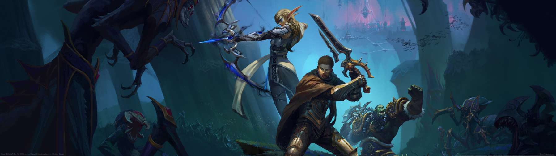 World of Warcraft: The War Within superwide wallpaper or background 01