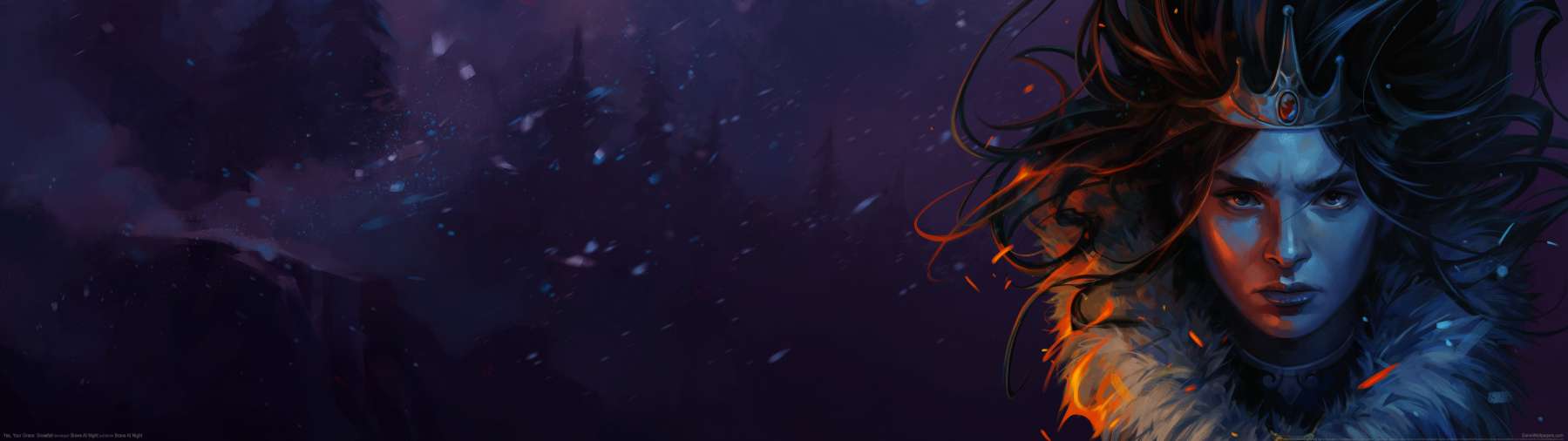 Yes, Your Grace: Snowfall wallpaper or background
