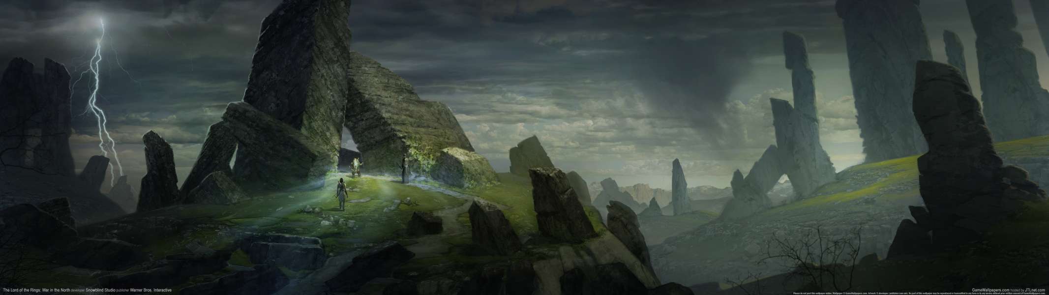 The Lord of the Rings: War in the North dual screen wallpaper or background