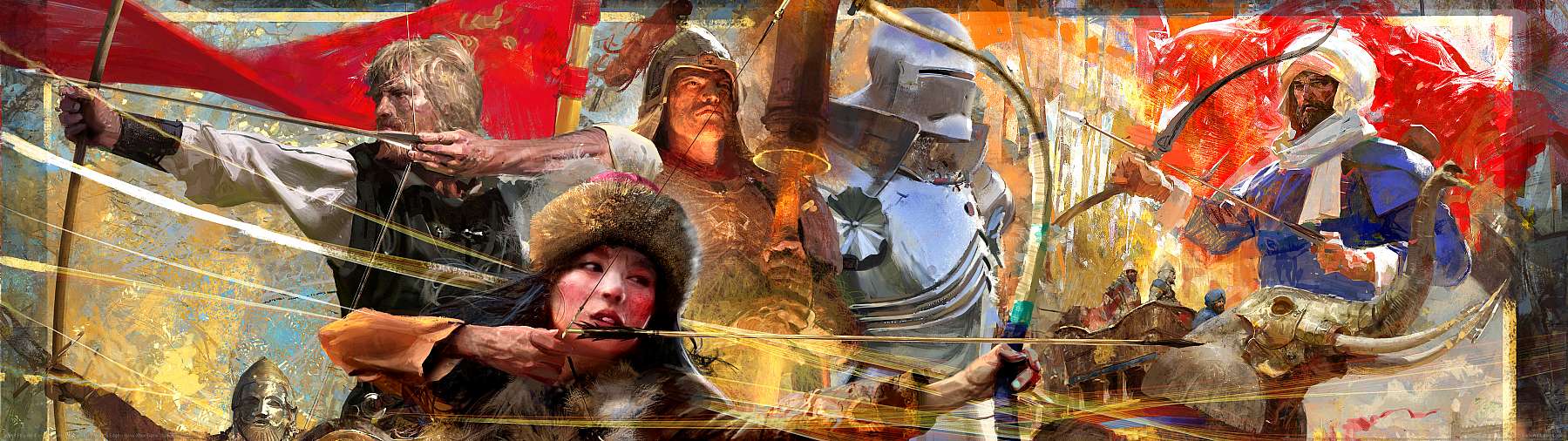 Age of Empires 4 superwide wallpaper or background 02