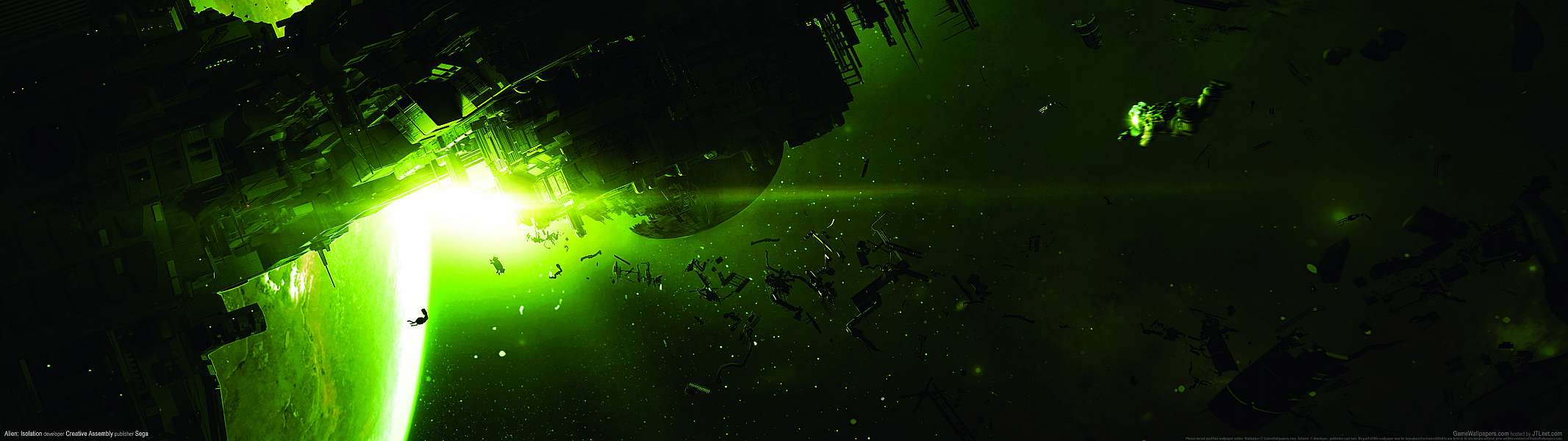 Alien: Isolation dual screen wallpaper or background