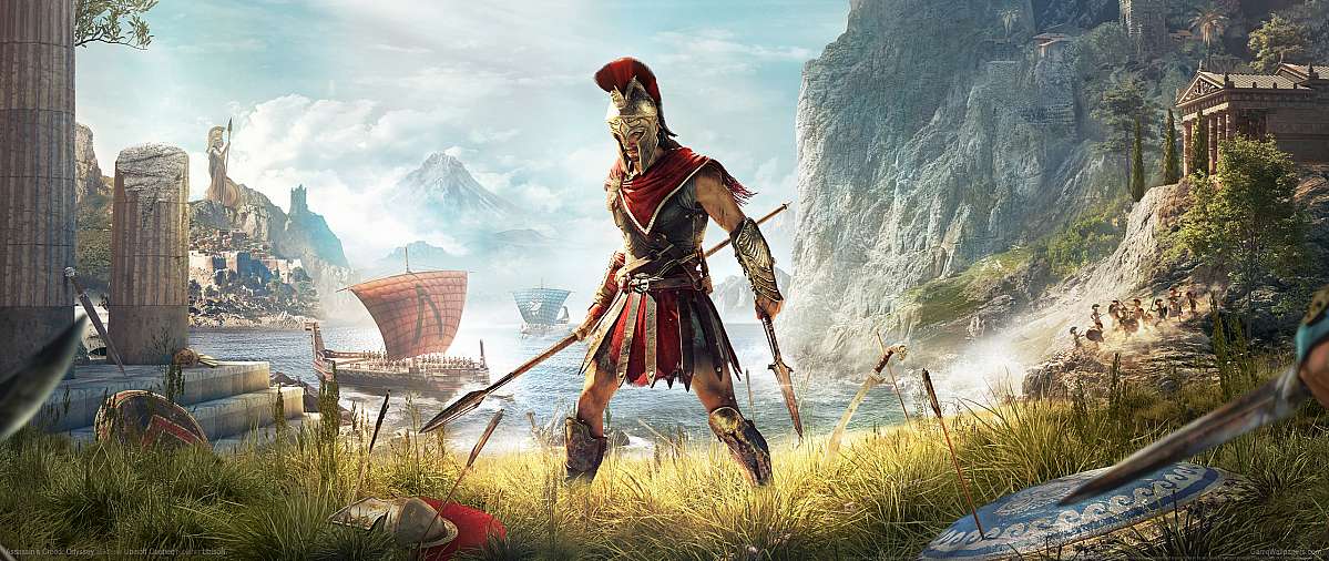 Assassin's Creed: Odyssey ultrawide wallpaper or background 01
