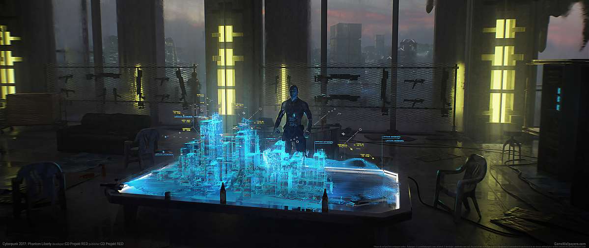 Cyberpunk 2077: Phantom Liberty ultrawide wallpaper or background 07