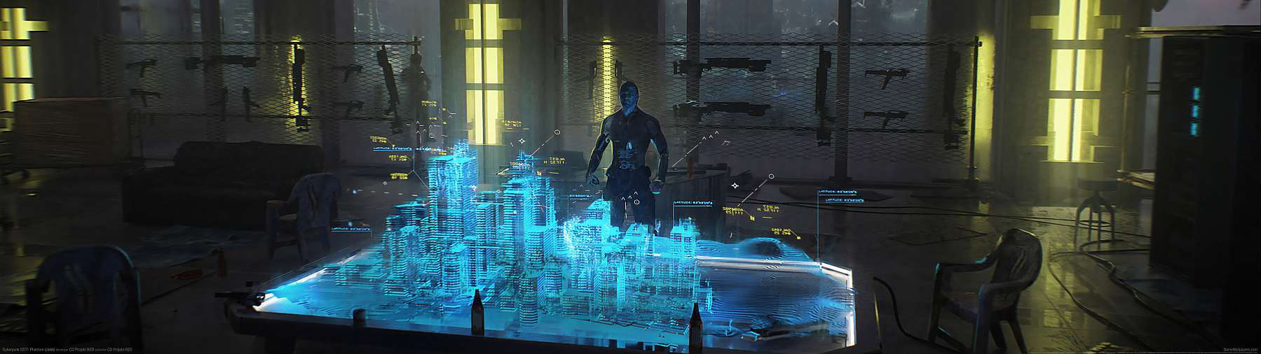 Cyberpunk 2077: Phantom Liberty superwide wallpaper or background 07