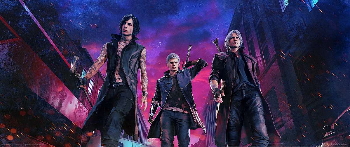 Devil May Cry 5 ultrawide wallpaper or background 01