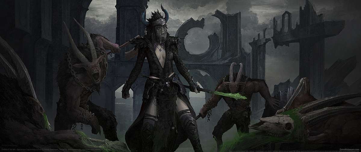 Diablo 4 fan art wallpaper or background