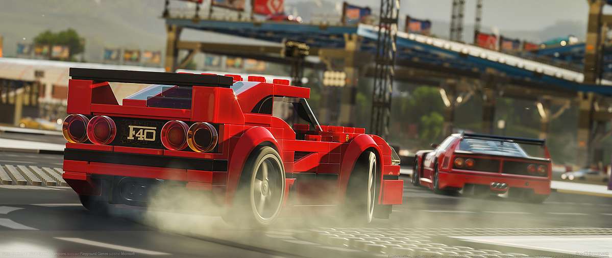 Forza Horizon 4: LEGO Speed Champions ultrawide wallpaper or background 01