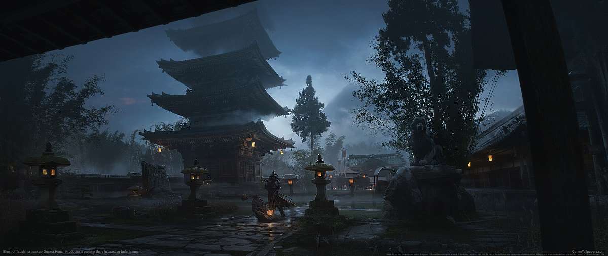 Ghost of Tsushima ultrawide wallpaper or background 08