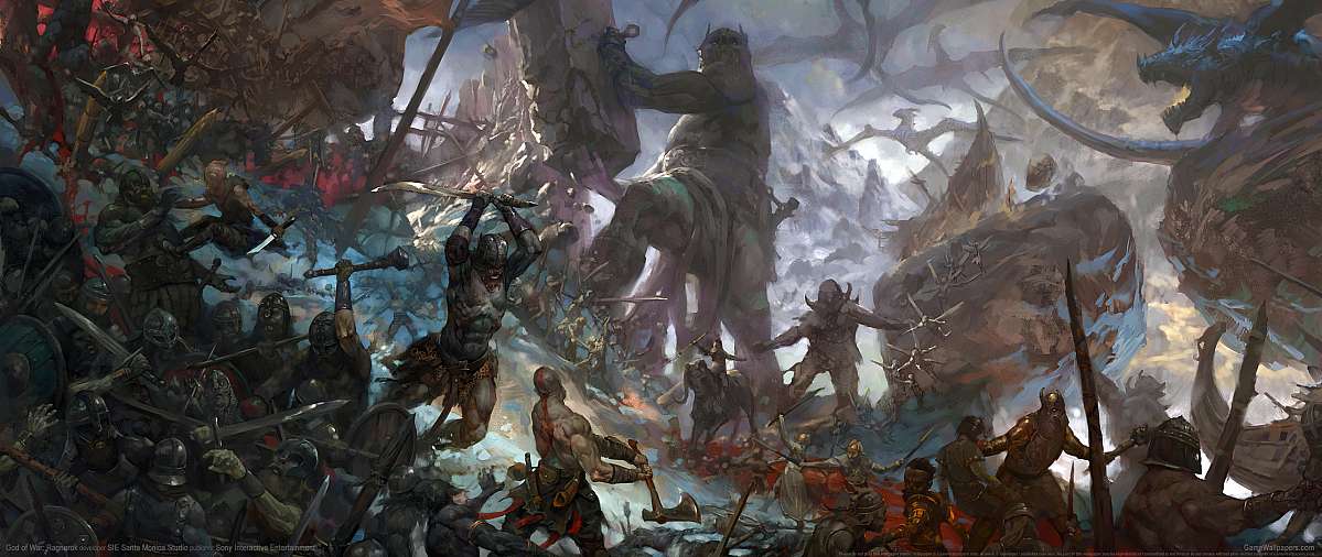 God of War: Ragnarok ultrawide wallpaper or background 07