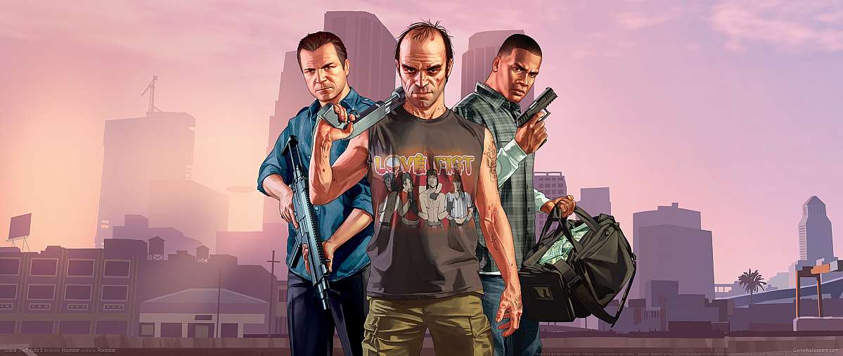 Grand Theft Auto 5 ultrawide wallpaper or background 08