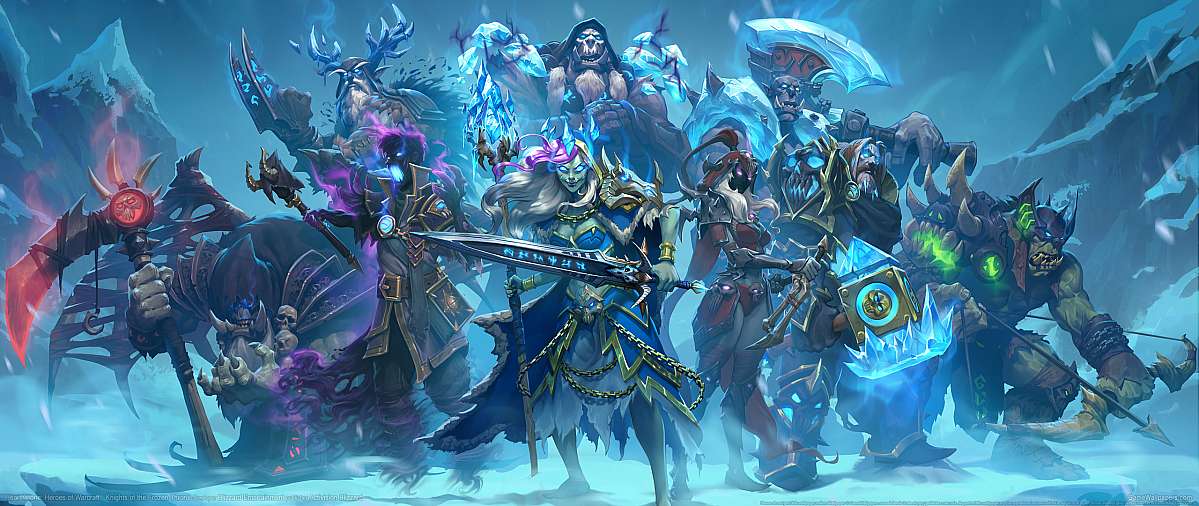 Hearthstone: Heroes of Warcraft - Knights of the Frozen Throne ultrawide wallpaper or background 02