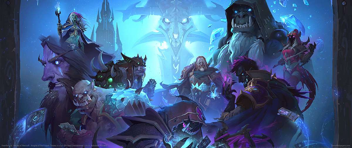 Hearthstone: Heroes of Warcraft - Knights of the Frozen Throne ultrawide wallpaper or background 04