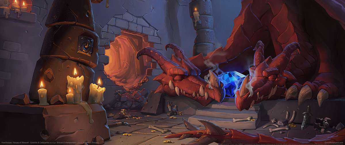 Hearthstone: Heroes of Warcraft - Kobolds & Catacombs ultrawide wallpaper or background 01