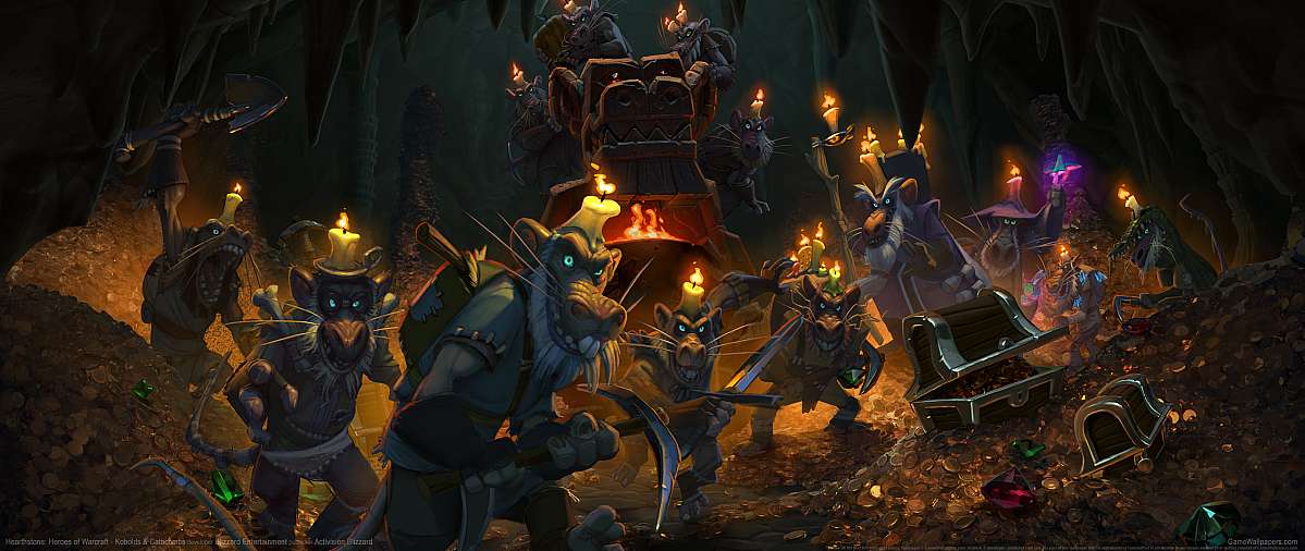 Hearthstone: Heroes of Warcraft - Kobolds & Catacombs ultrawide wallpaper or background 02