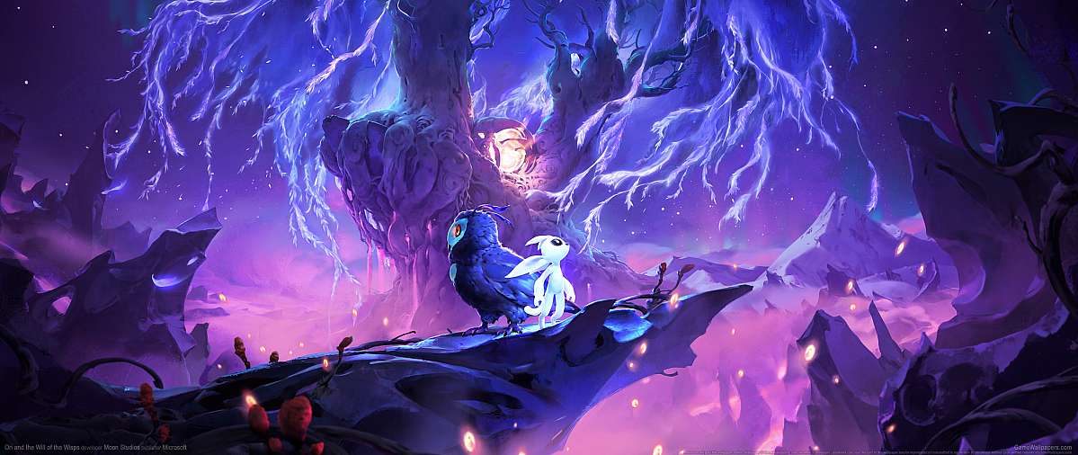 Ori and the Will of Wisps ultrawide wallpaper or background 02