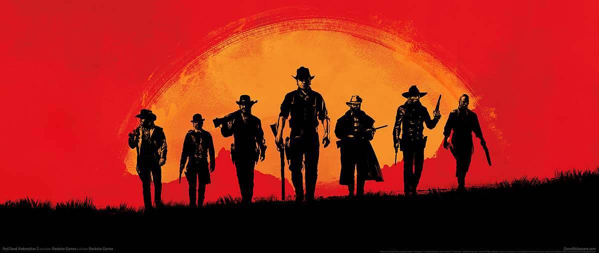 Red Dead Redemption 2 ultrawide wallpaper or background 01