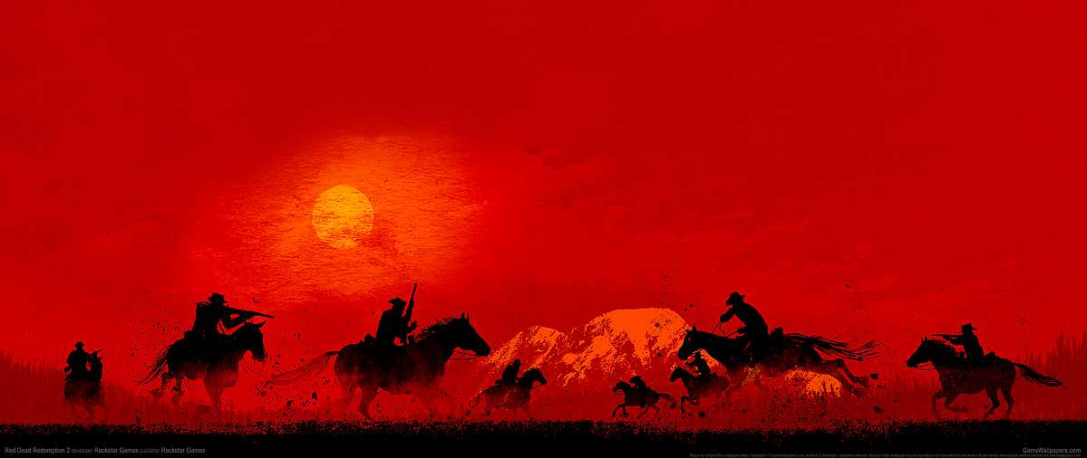 Red Dead Redemption 2 ultrawide wallpaper or background 05
