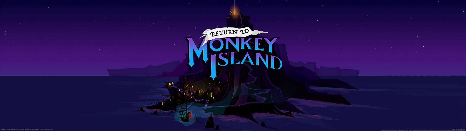 Return to Monkey Island superwide wallpaper or background 02