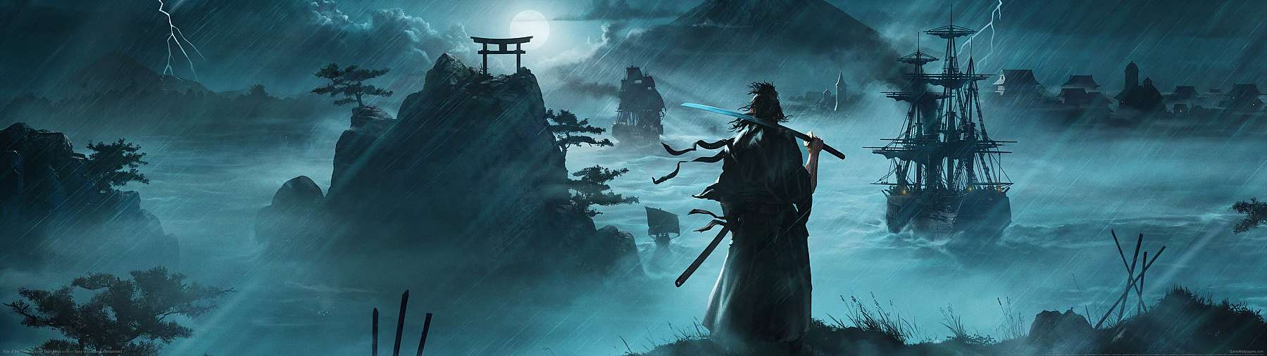 Rise of the Ronin superwide wallpaper or background 01