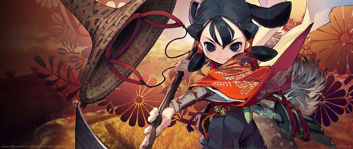 Sakuna: Of Rice and Ruin ultrawide wallpaper or background 01