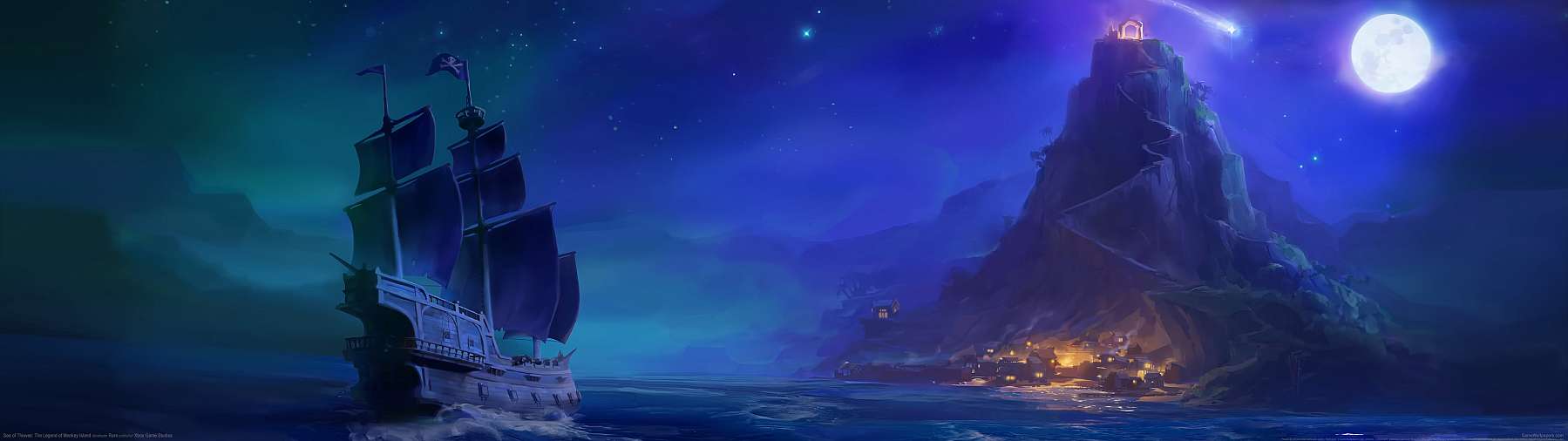 Sea of Thieves: The Legend of Monkey Island superwide wallpaper or background 01