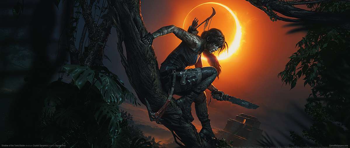 Shadow of the Tomb Raider ultrawide wallpaper or background 01