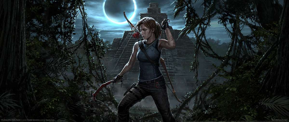 Shadow of the Tomb Raider ultrawide wallpaper or background 06