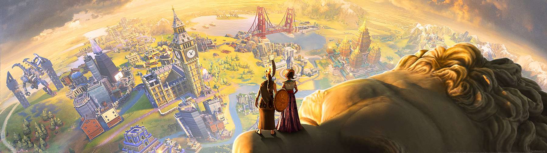 Sid Meier's Civilization 6: Anthology superwide wallpaper or background 01