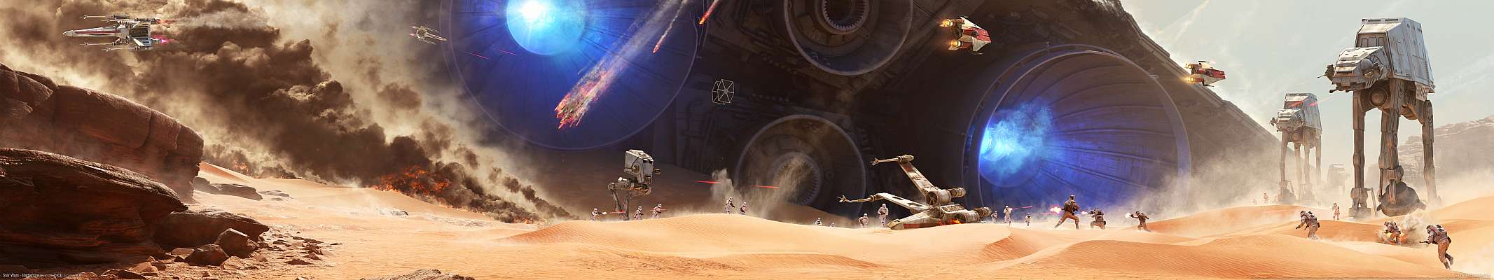 Star Wars - Battlefront triple screen wallpaper or background