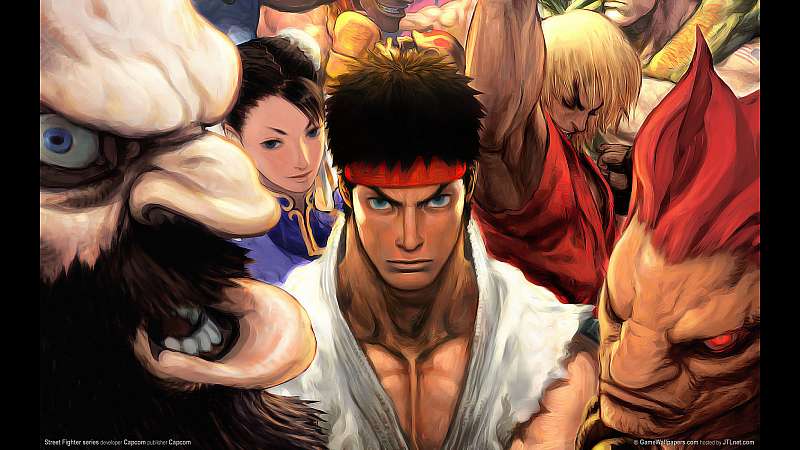 Street Fighter series wallpaper or background