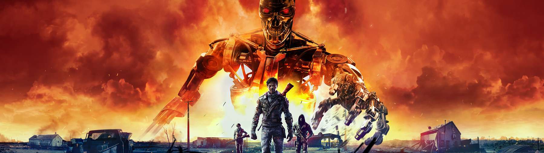Terminator: Survivors superwide wallpaper or background 01