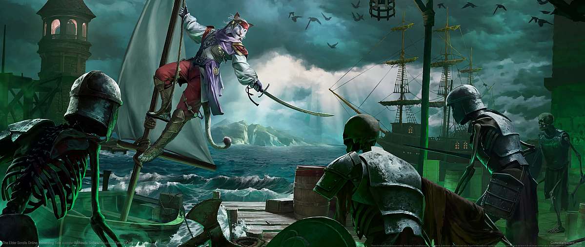The Elder Scrolls Online: Ascending Tide ultrawide wallpaper or background 01
