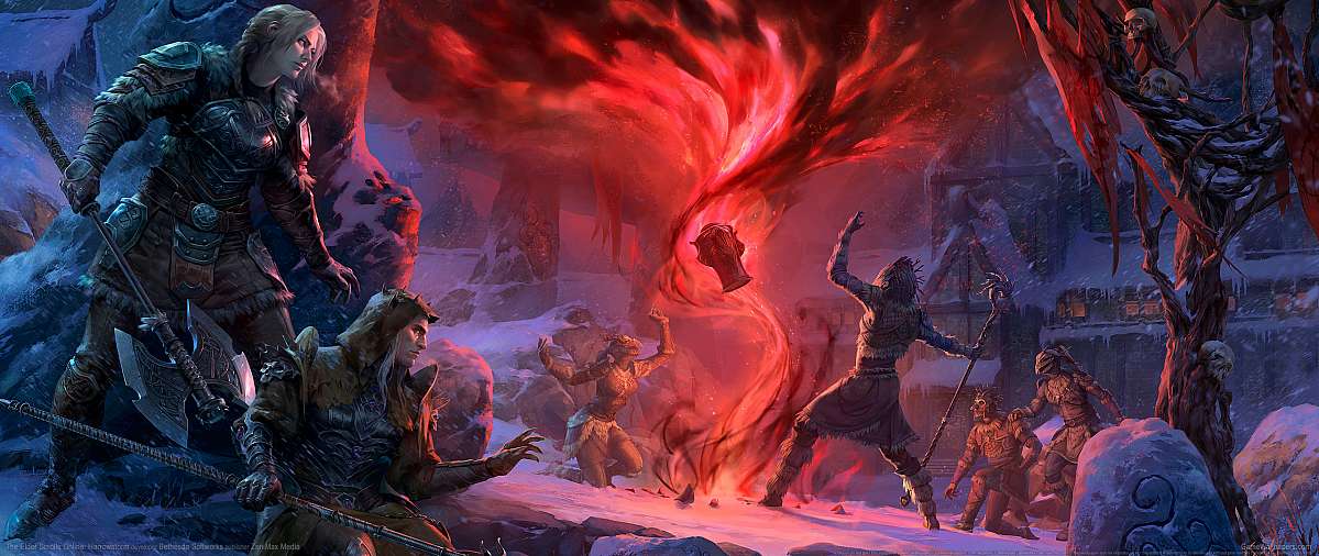 The Elder Scrolls Online: Harrowstorm ultrawide wallpaper or background 01